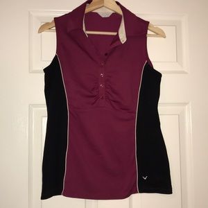 Callaway sleeveless shirt